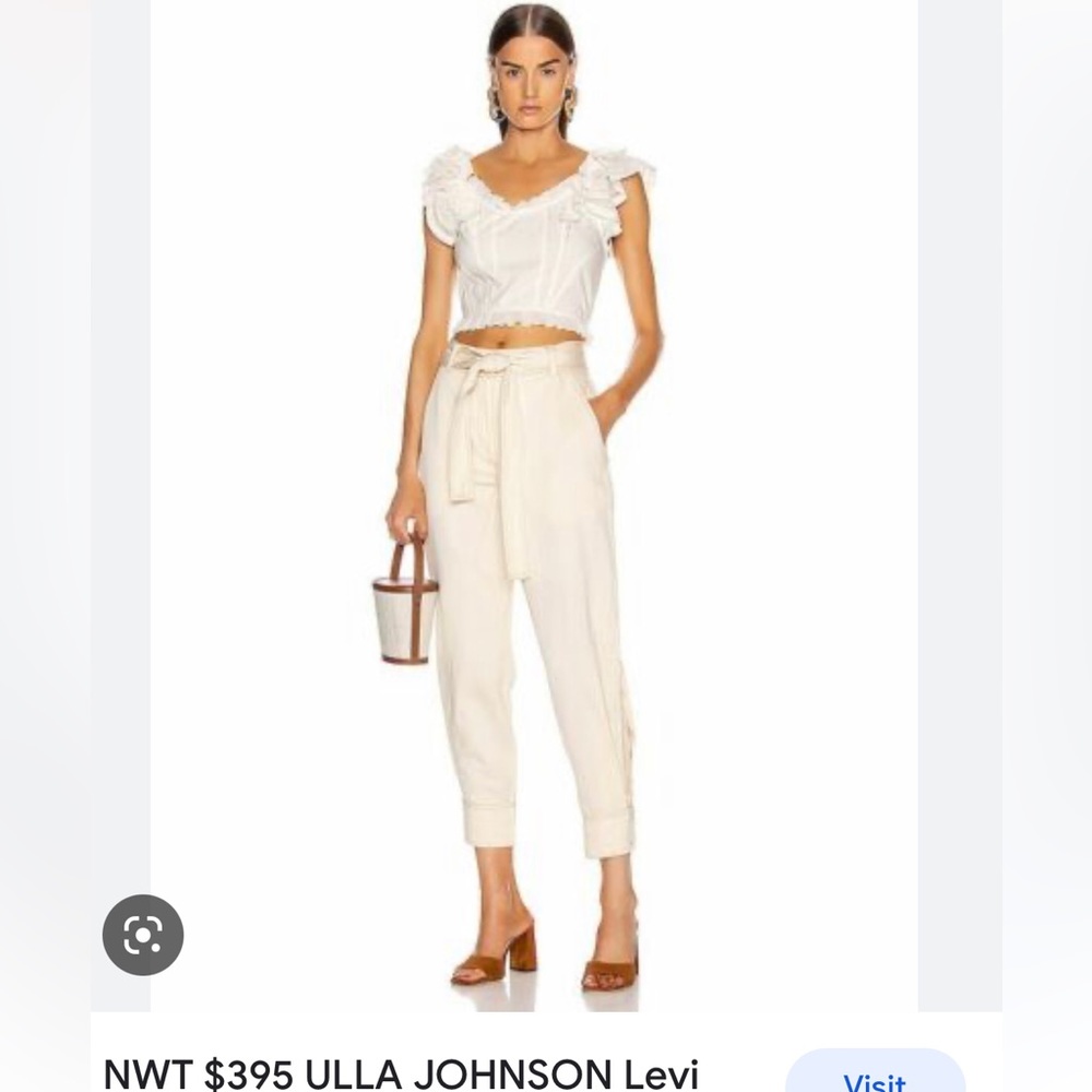 Ulla Johnson Cream Pants